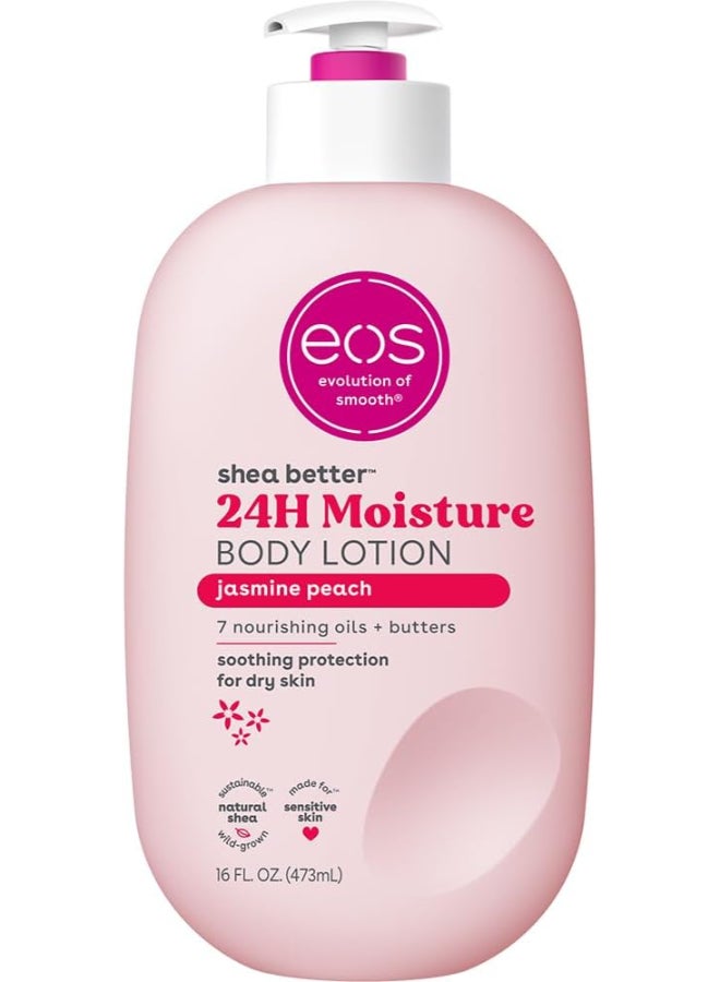 EOS Shea Better Body Lotion 16oz jasmine peach  16oz